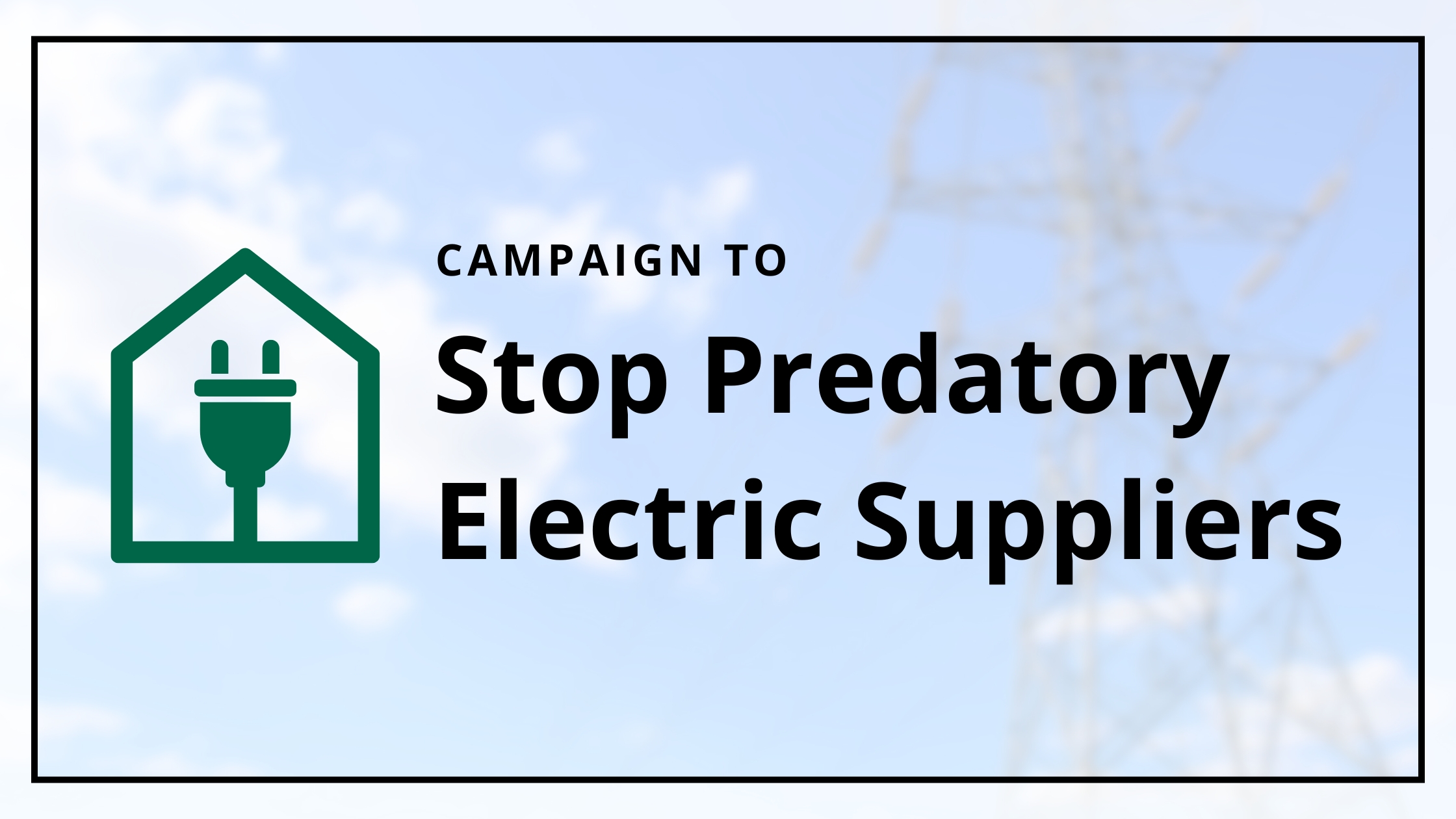 Ask your lawmakers to take action!